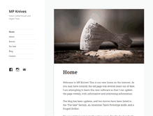 Tablet Screenshot of mpknives.com